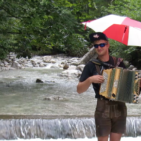 Die Cold Water Challenge der Blechbuam